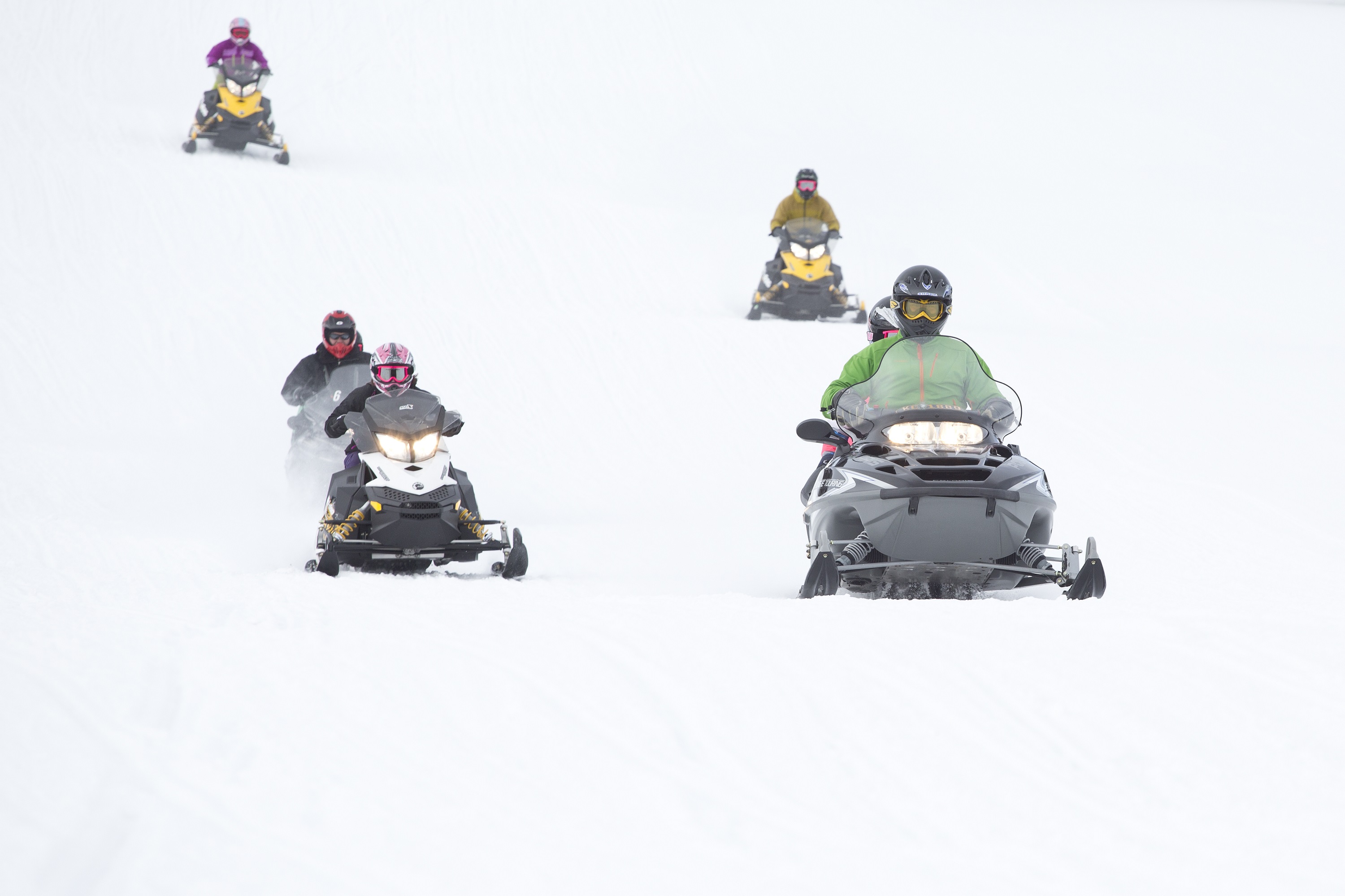 Snöskoterkörning - skitkul!